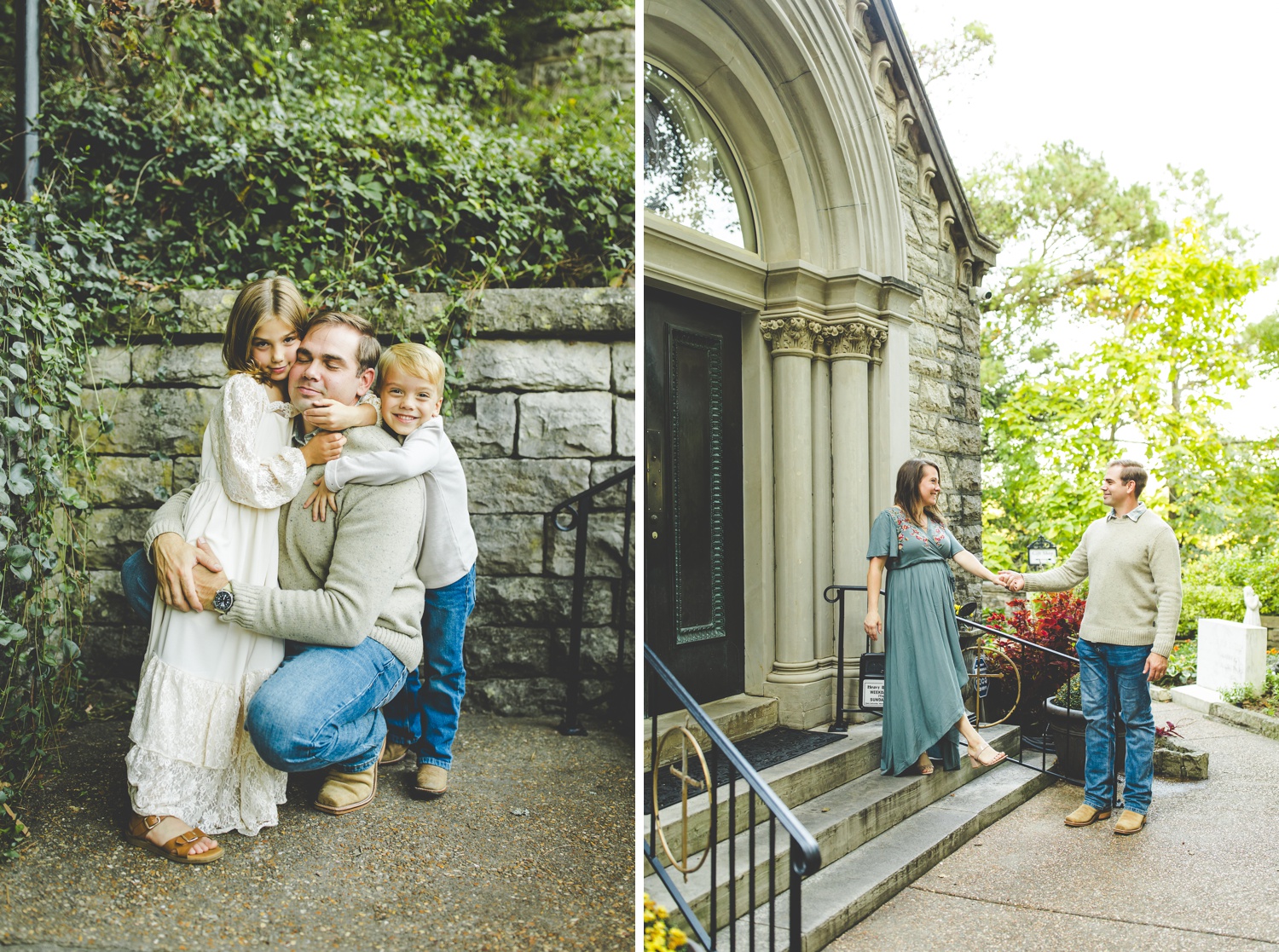 Colorful Family Photos in Eureka Springs Arkansas