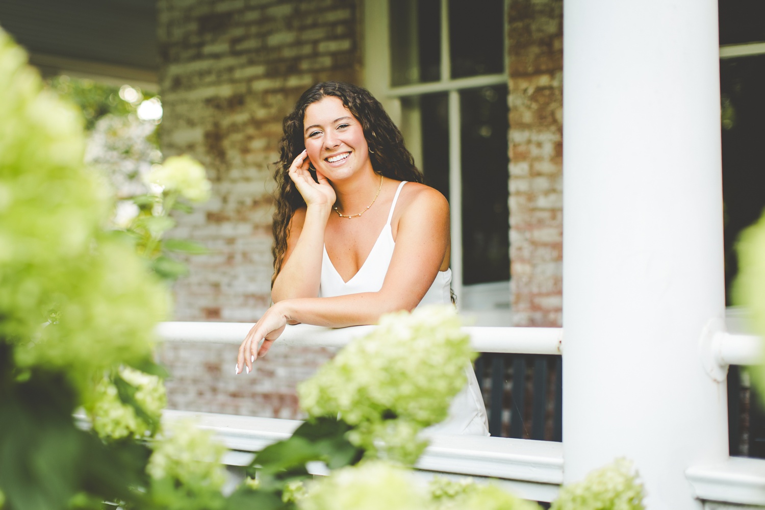 Nostalgic College Senior Photographs Taken in Summer at The University of Arkansas