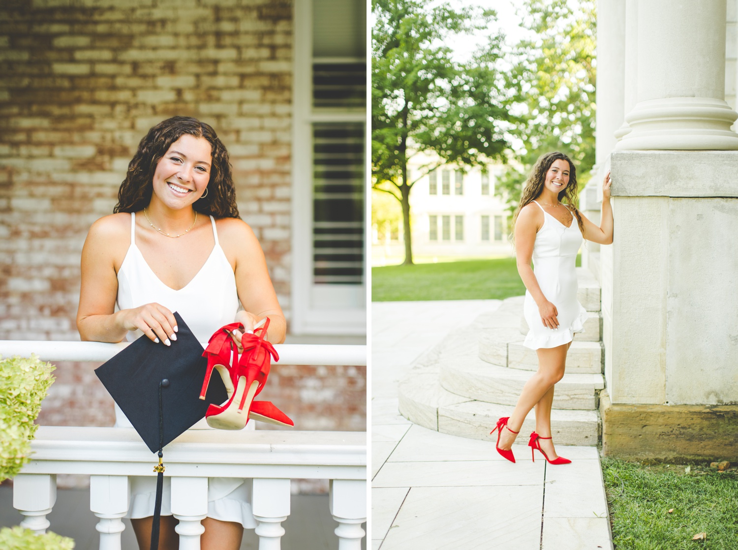 Colorful University of Arkansas Senior Photographs Taken in Summer