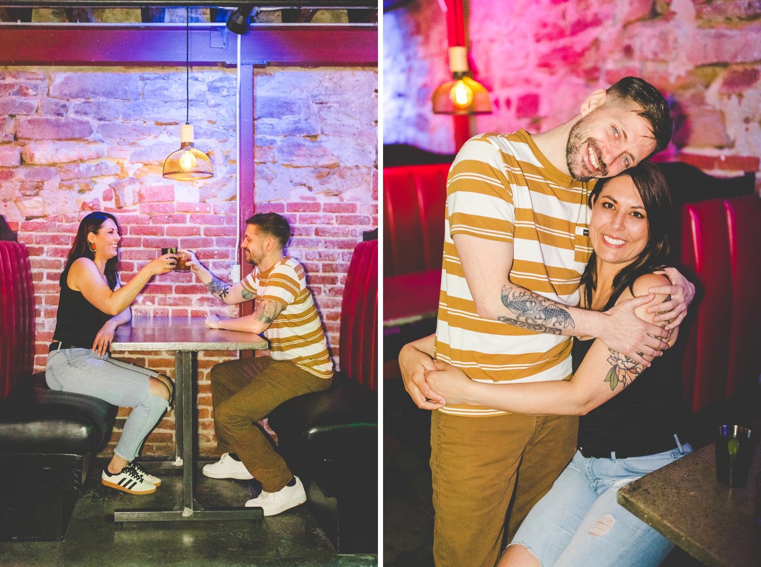 Engagement Photos at Pinpoint in Fayetteville Arkansas