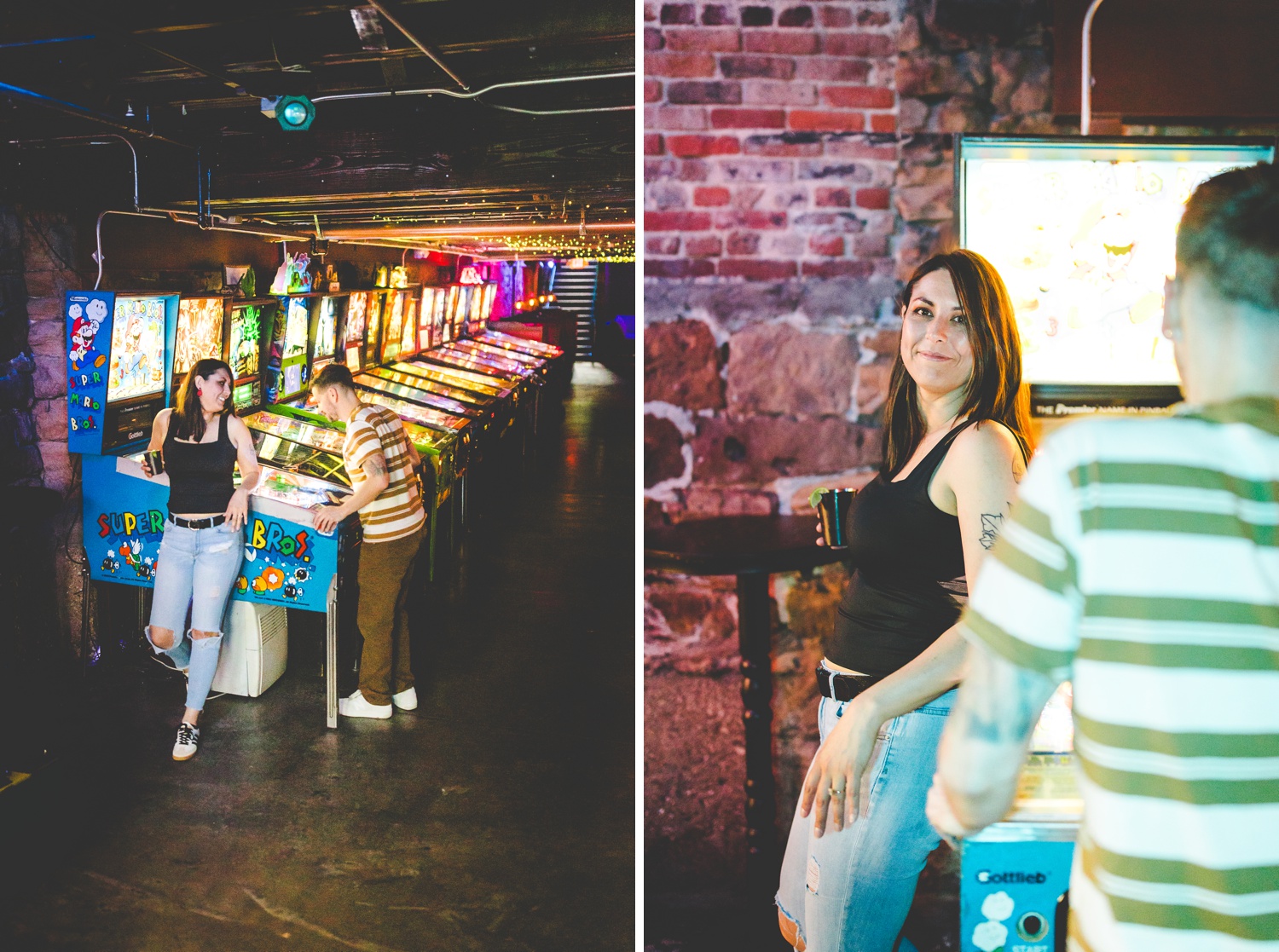 Arcade Engagement Photos in Northwest Arkansas