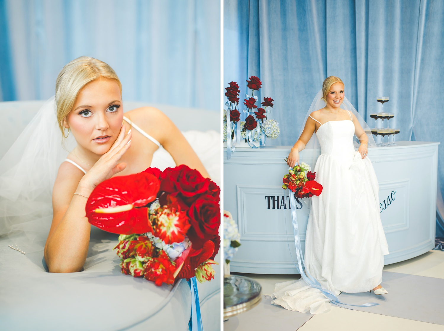 Bold Wedding Style by B Bloom Events in KC and NWA