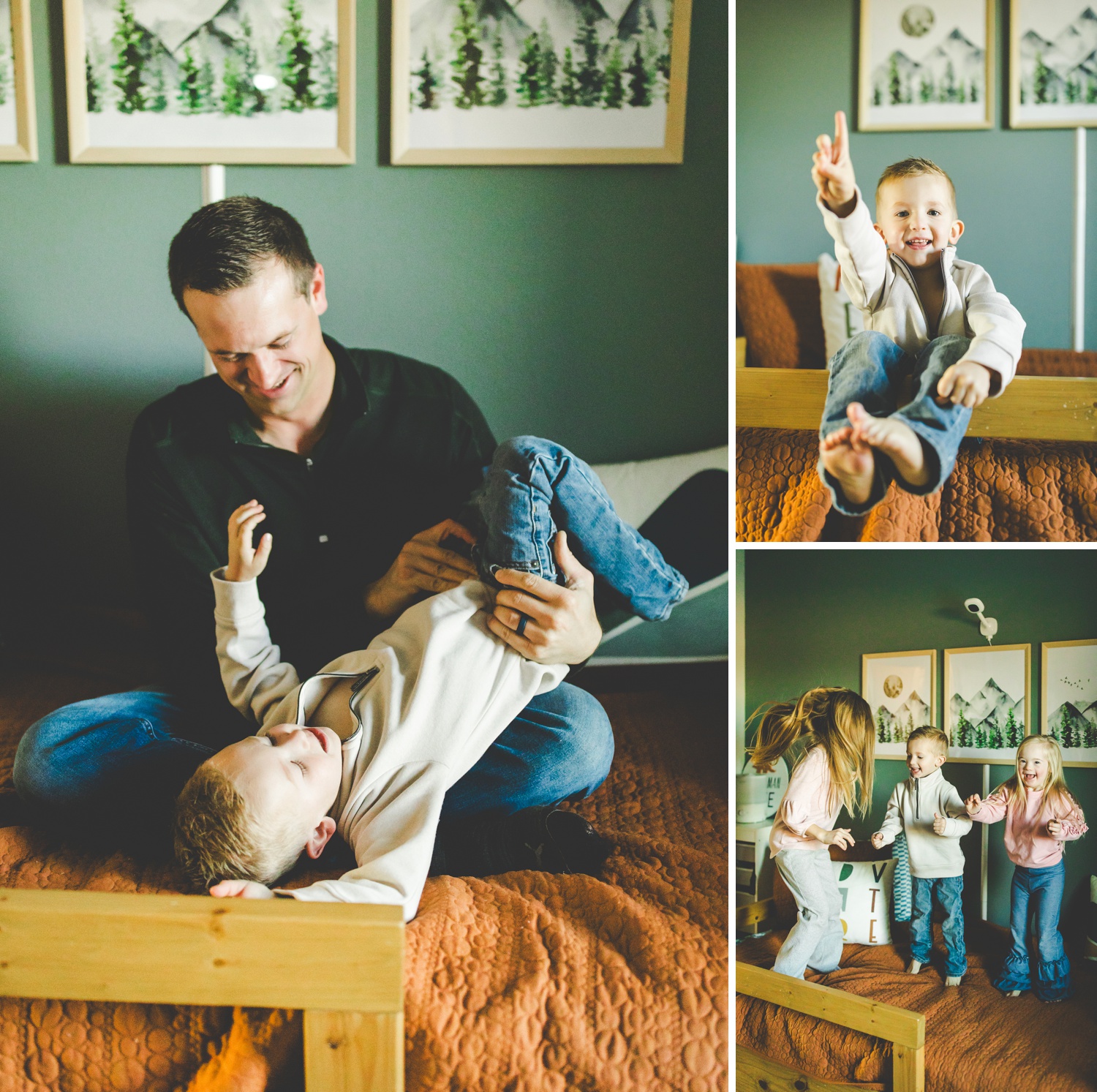 Candid Family Photos in Fayetteville Arkansas