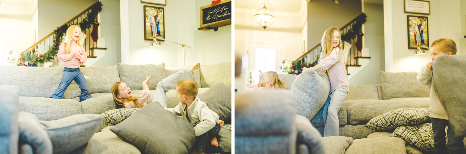 Relaxed and Colorful Family Photos in Fayetteville Arkansas