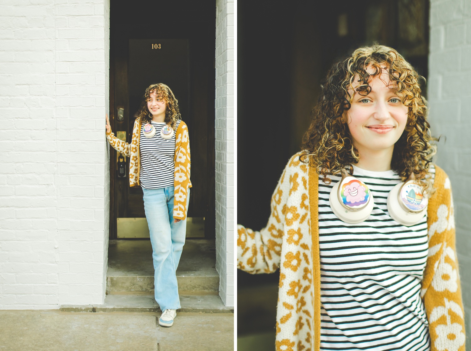 Nostalgic Senior Photos in Springdale Arkansas Taken at Golden Hour