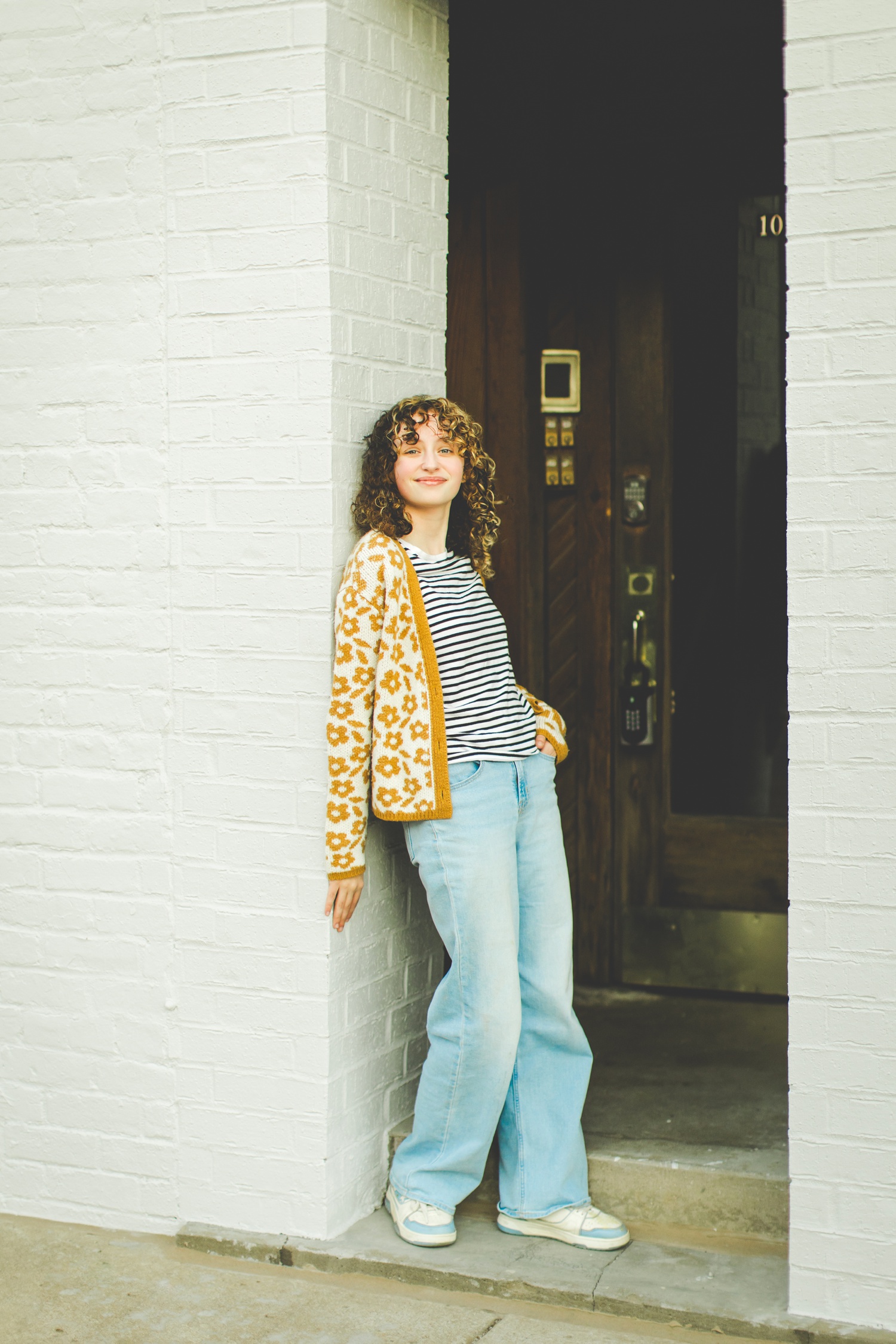 Nostalgic Senior Photos in Springdale Arkansas Taken at Golden Hour