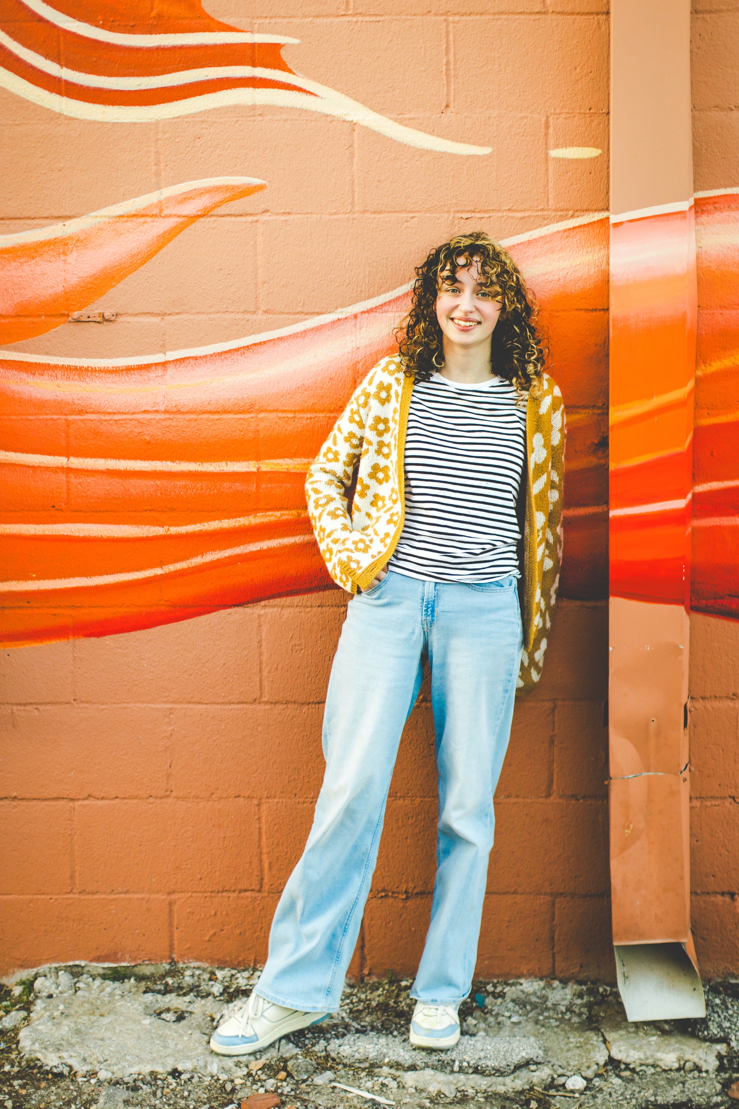 Nostalgic Senior Photos in Springdale Arkansas Taken at Golden Hour