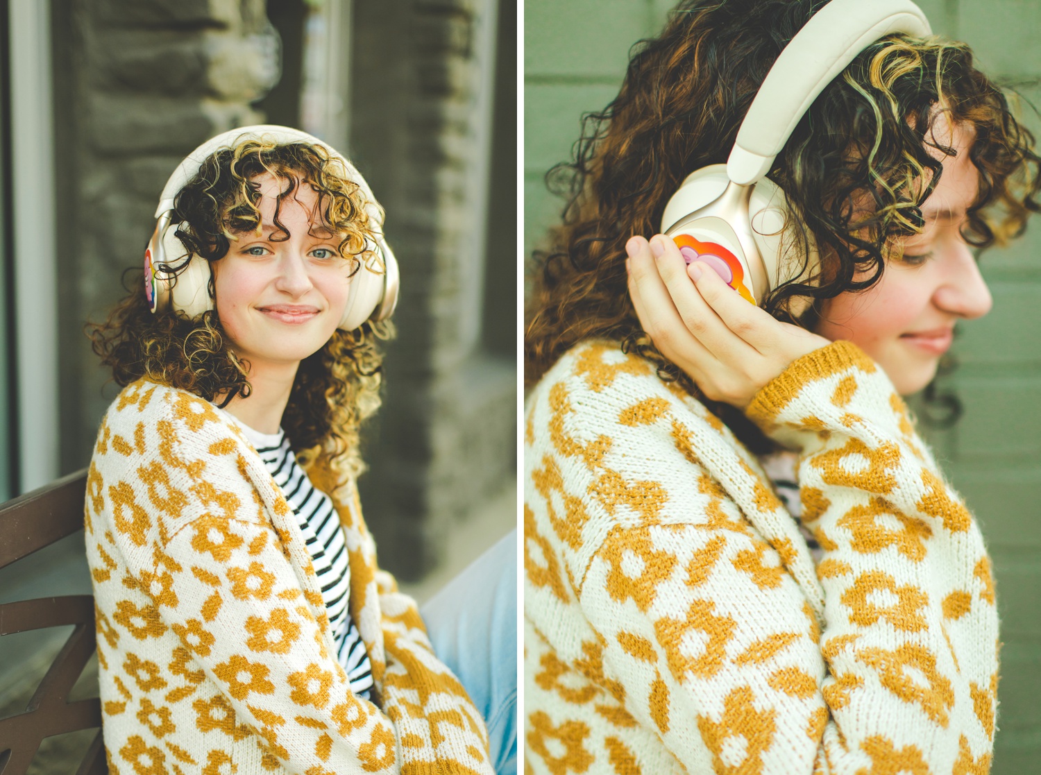 Nostalgic Senior Photos in Springdale Arkansas Taken at Golden Hour