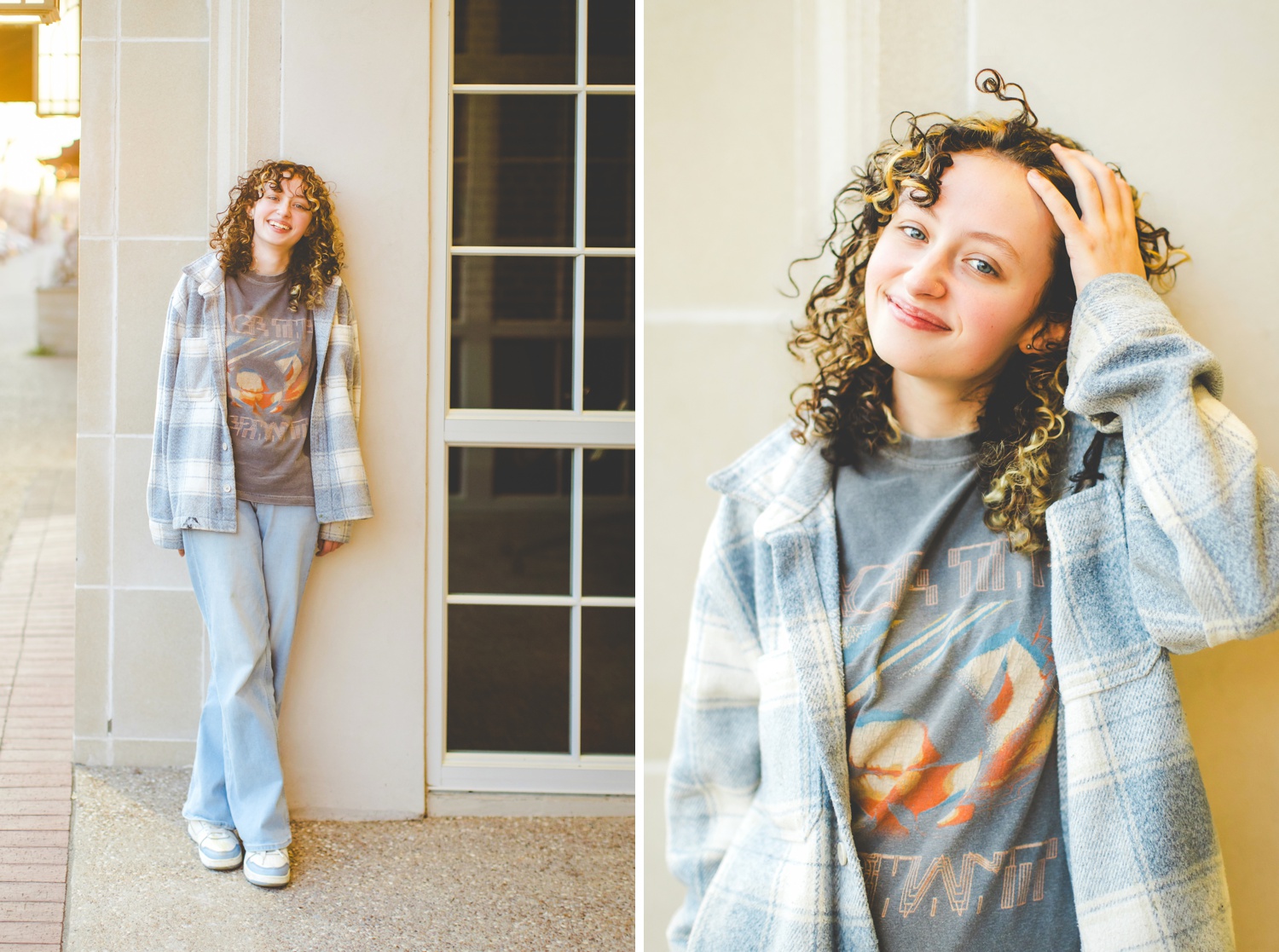 Nostalgic Senior Photos in Springdale Arkansas Taken at Dusk