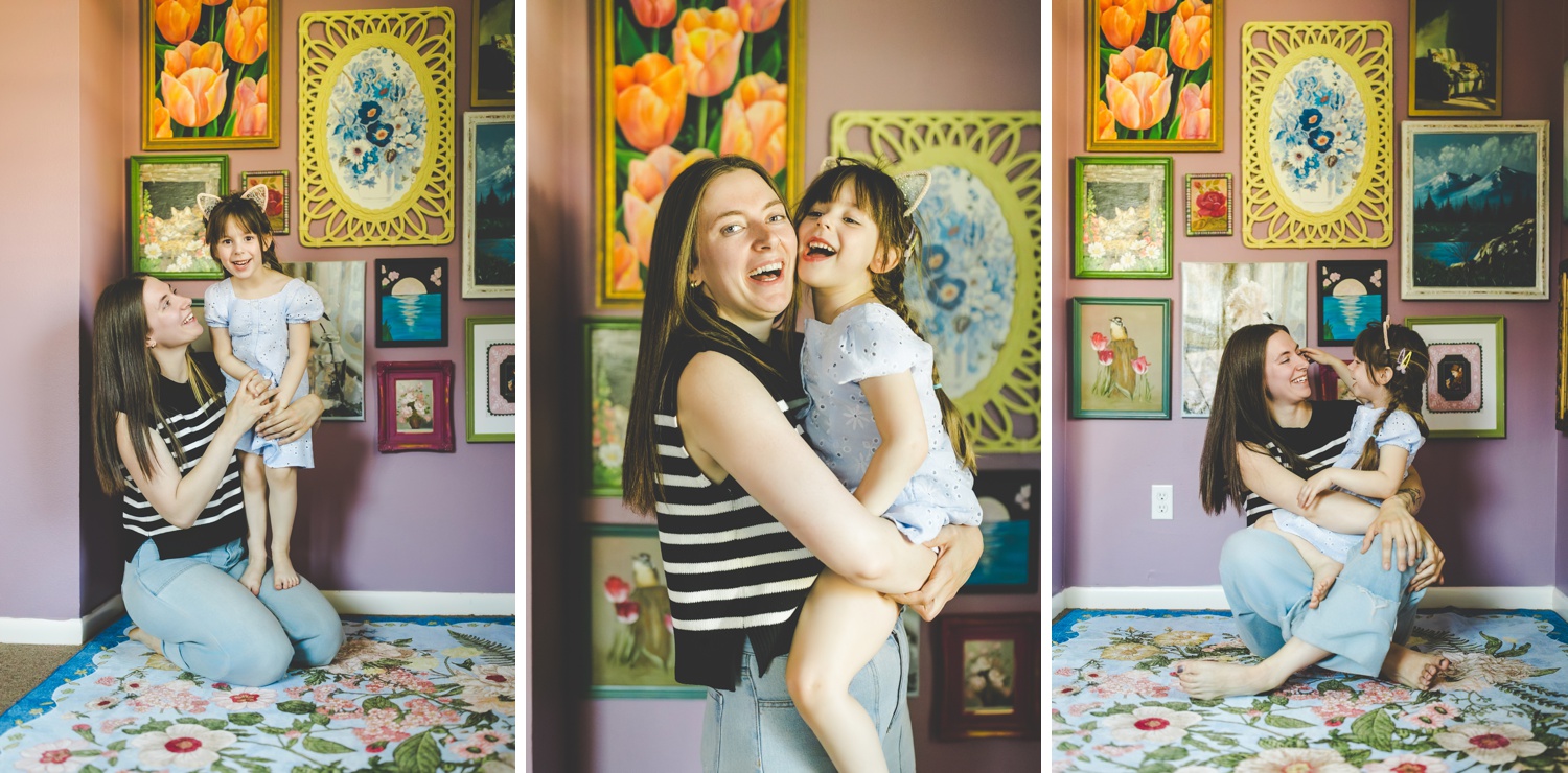 Colorful Family Photographs in Fayetteville Arkansas