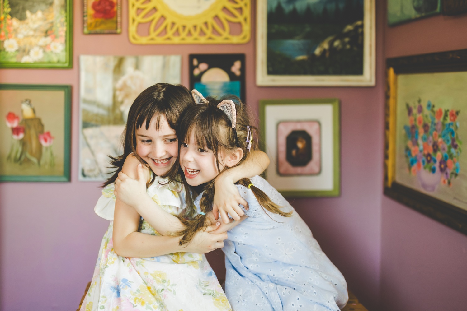 Colorful Family Photographs in Fayetteville Arkansas