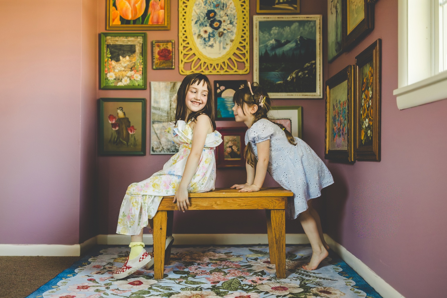 Colorful Family Photographs in Fayetteville Arkansas