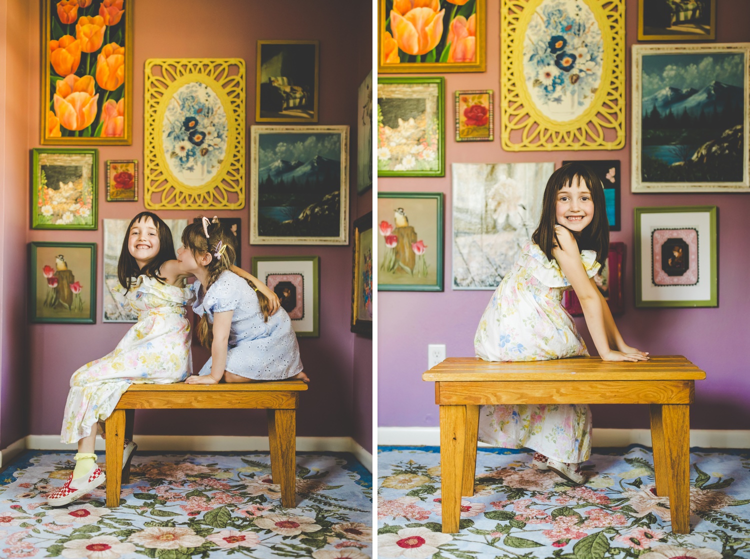 Colorful Family Photographs in Fayetteville Arkansas