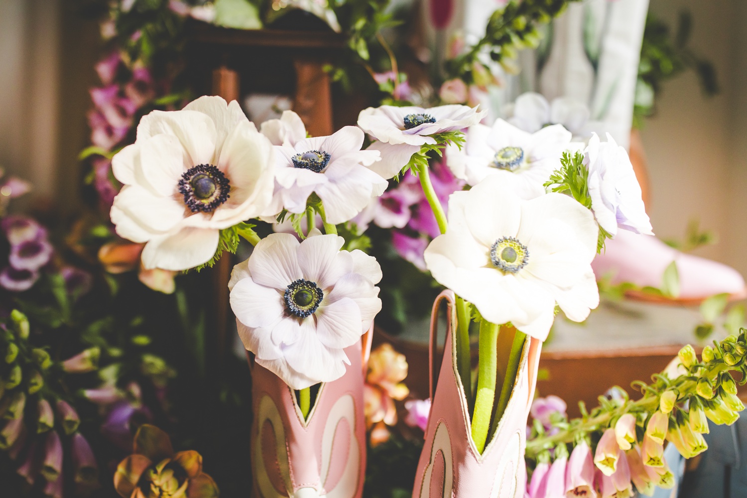 Whimsical Wedding Flowers in Fayetteville Arkansas 