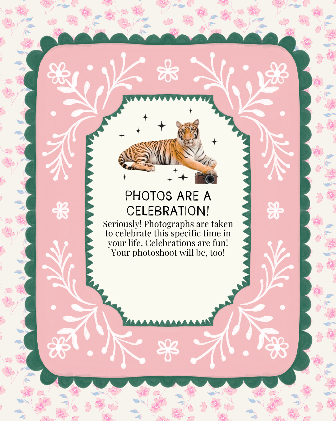 client tips for calming nerves before a photoshoot 