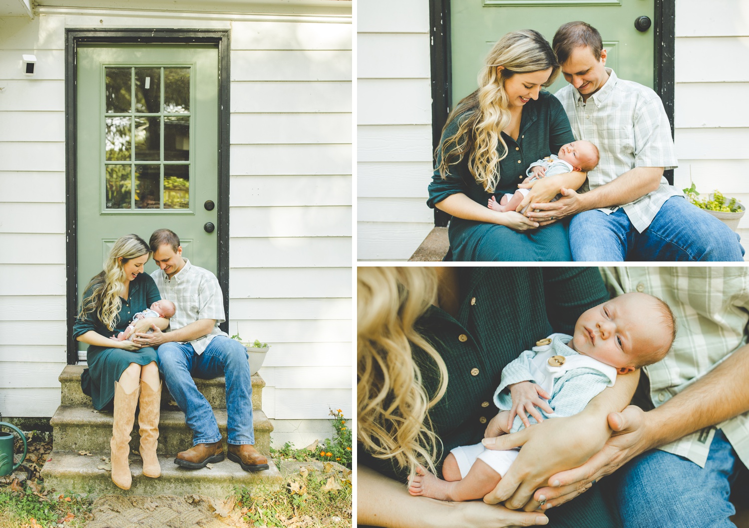 Lifestyle Family Newborn Photos in Northwest Arkansas by Lissa Chandler 